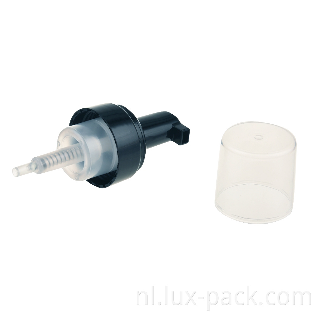 Glazen fles schuimende zeep sproeierwaterpomp 42 mm schuimpomp